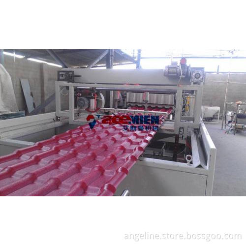 New type roofing material manufacturing plant